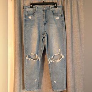 American Eagle Outfitters Light Blue Boyfriend Jeans